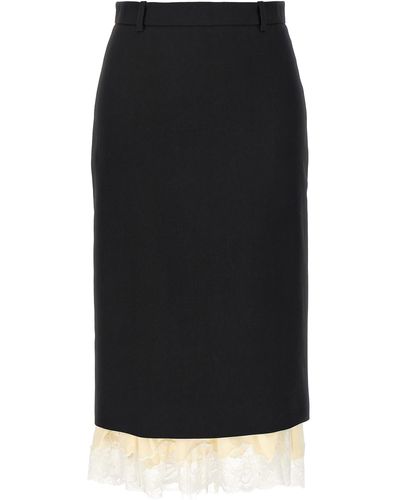 Balenciaga Lingerie Skirt - Black