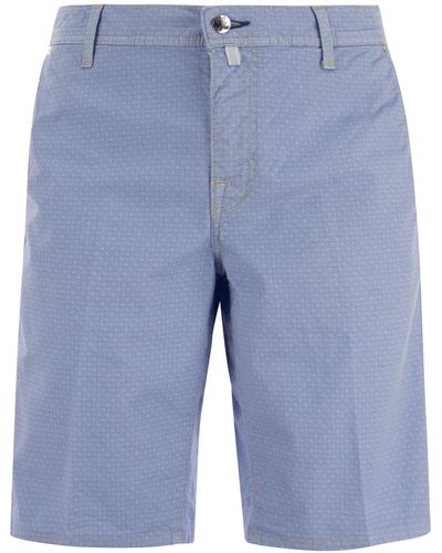 VILEBREQUIN Men Cotton Seersucker Bermuda Shorts