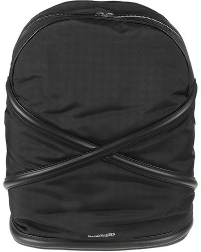 Alexander McQueen Ny Cordura Backpack - Black