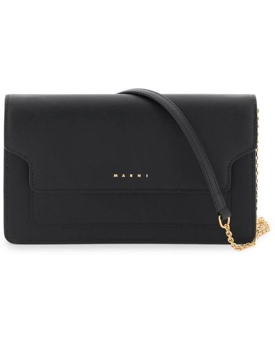 Marni Wallet Trunk Bag - Black