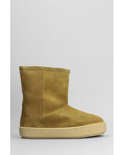 Isabel Marant Frieze Ankle Boots - Green