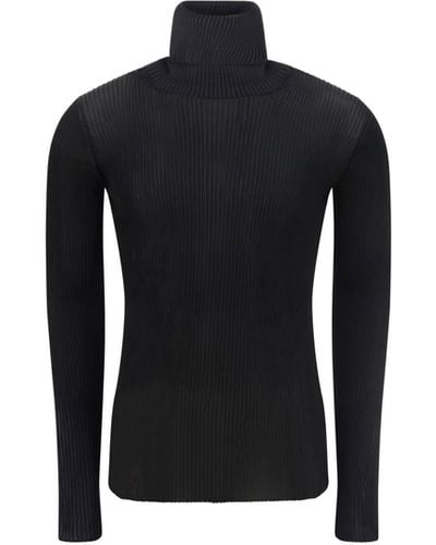 Off-White c/o Virgil Abloh Turtleneck Sweater - Black