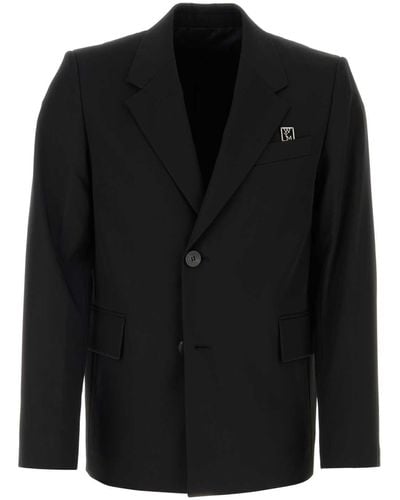 WOOYOUNGMI Jackets And Vests - Black