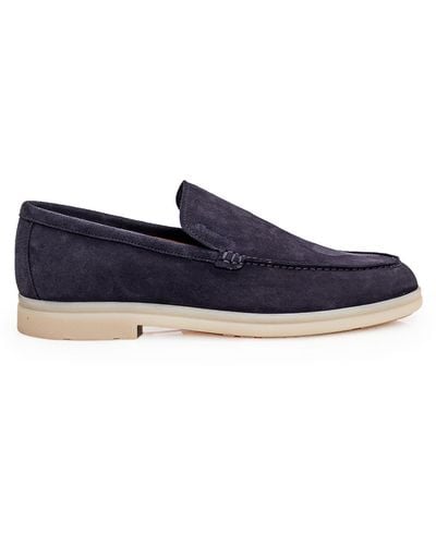 Church's Leather Moccasin - Blue