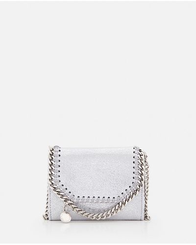 Stella McCartney Wallet W/ Chain Strap - White