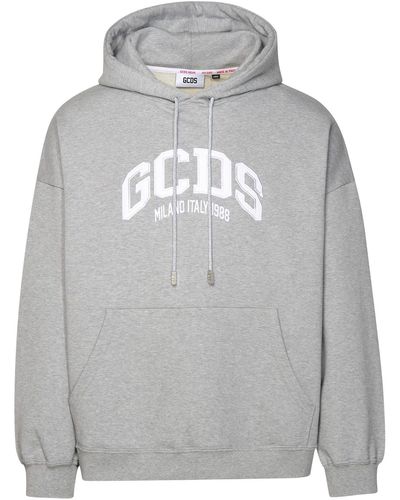 Gcds Cotton Sweatshirt - Grey