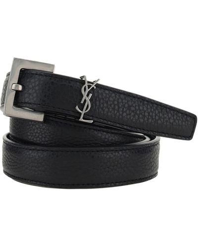 Saint Laurent Belts E Braces - Black