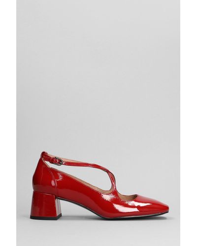 Bibi Lou Pumps In Red Patent Leather