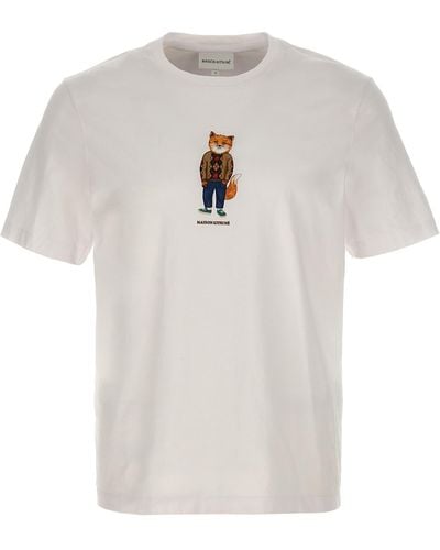 Maison Kitsuné Dressed Fox T-shirt - White