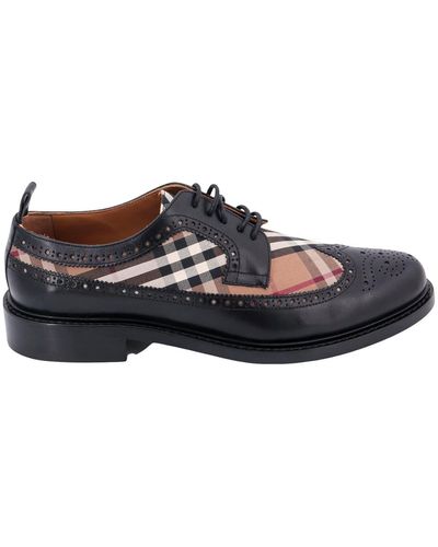 Burberry Lace-up Shoe - White