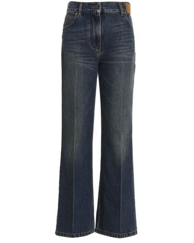 Palm Angels ‘Star Flared’ Jeans - Blue