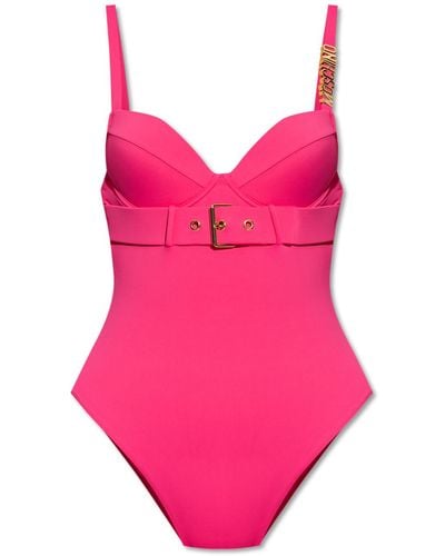 Moschino One-Piece Swimsuit - Pink