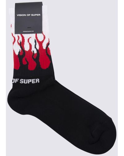 Vision Of Super Cotton Blend Socks - Black