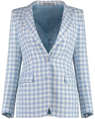 Tagliatore J-parigi Single-breasted Two-button Jacket - Blue