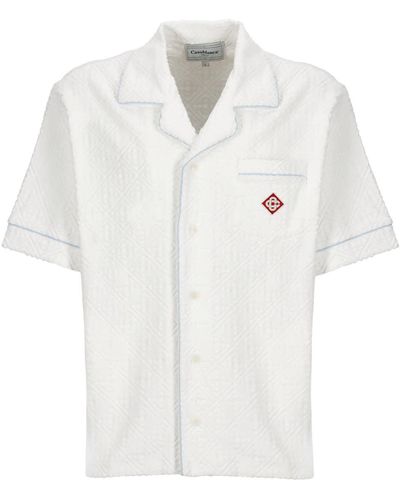 Casablancabrand Monogram Shirt - White