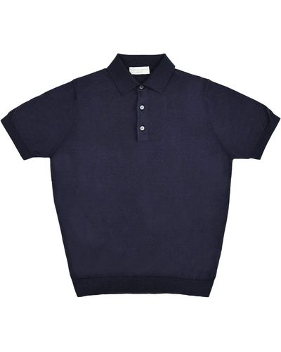 FILIPPO DE LAURENTIIS Polo Shirt - Blue