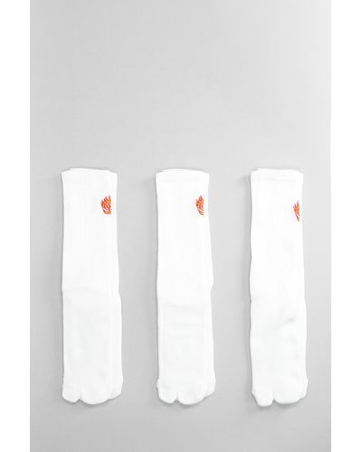 Maharishi Socks - White