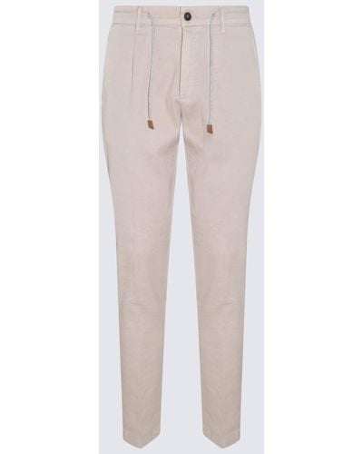 Eleventy Cotton Trousers - Natural