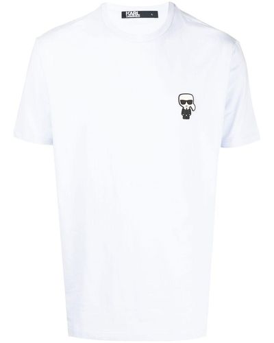 Karl Lagerfeld Logo T-shirt - White