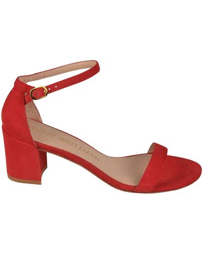 Stuart Weitzman Simple Sandals - Red