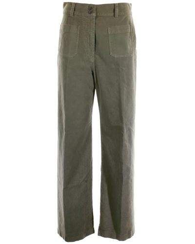Aspesi Military Pants With Pockets - Green
