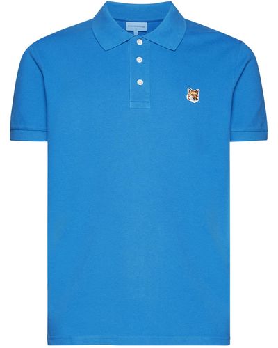 Maison Kitsuné Polo Shirt - Blue