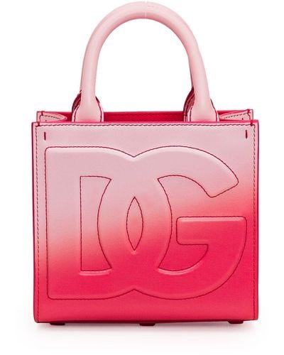 Dolce & Gabbana Leather Bag - Pink