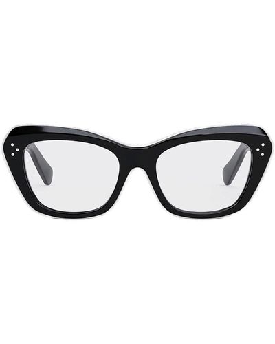 Celine Cat-eye Glasses - Black