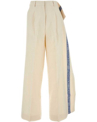 JW Anderson Jw Anderson Trousers - White
