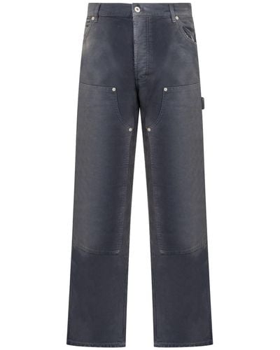 Heron Preston Carpenter Straight-leg Jeans - Blue