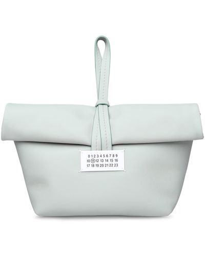 Maison Margiela Anise Leather Clutch - White