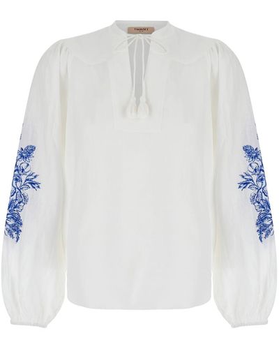 Twin Set Blusa - White