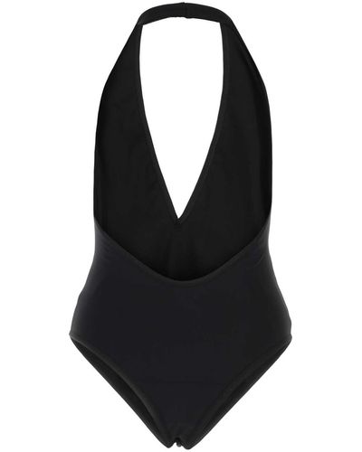 Bottega Veneta Stretch Nylon Swimsuit - Black