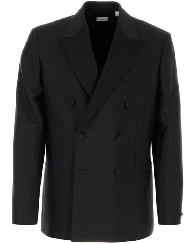 Burberry Jackets And Vests - Black