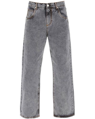 Etro Easy Fit Jeans - Grey