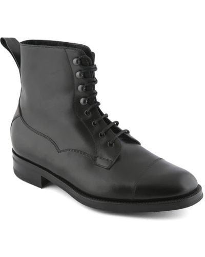 Edward Green Calf Boot - Black
