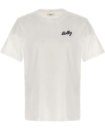 Bally T-Shirt With Logo - White