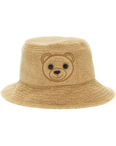 Moschino Teddy Hats - Natural