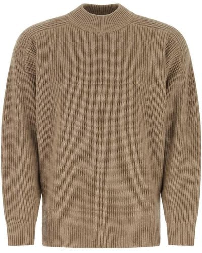The Row Cappuccino Wool Ble - Natural