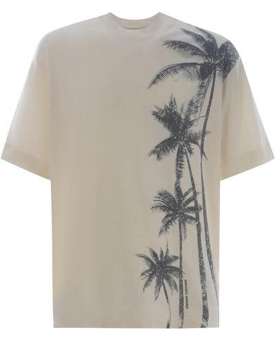 Emporio Armani T-Shirt Made Of Cotton - Grey