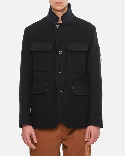 C.P. Company C.P. Duffel Blazer Jacket - Black