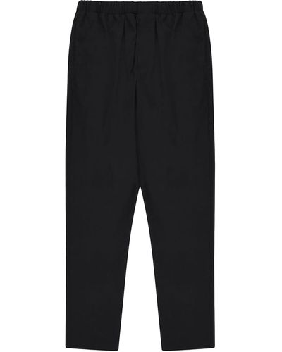 Cruna Linen Blend Trousers - Black