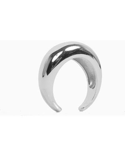 FEDERICA TOSI Ring Stone Silver - Metallic
