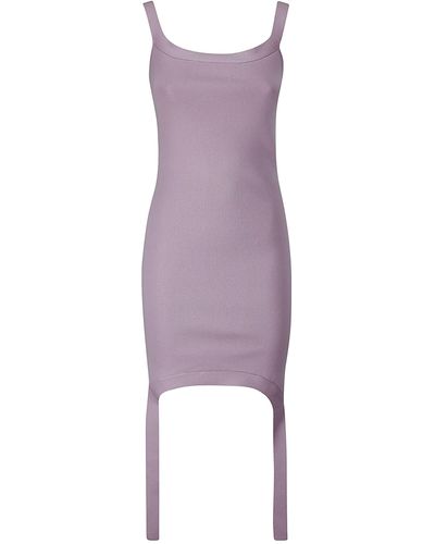 JW Anderson Deconstructed Dress - Purple