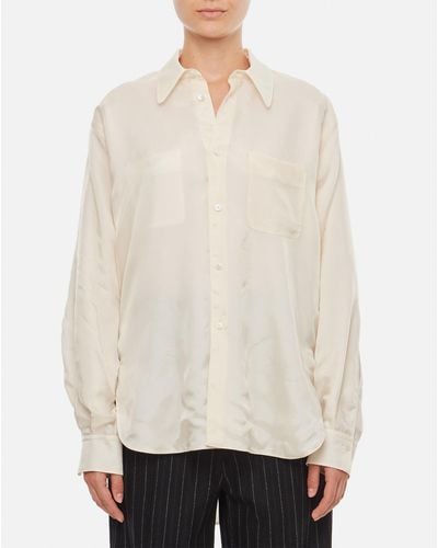 Quira Reversible Button-Up Shirt - White