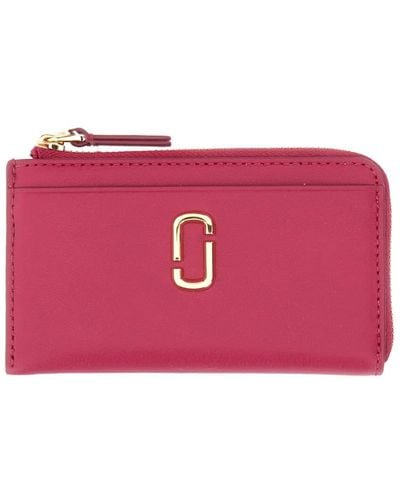 Marc Jacobs "the J Marc" Wallet - Red
