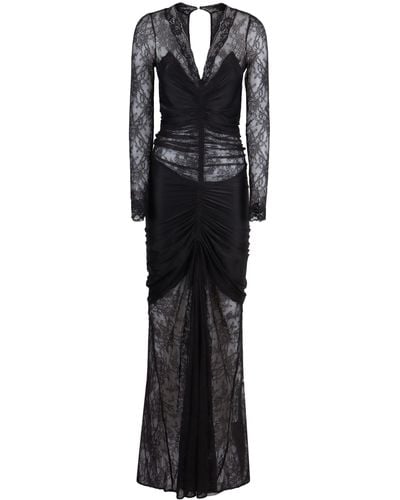 Rabanne Lace Dress - Black