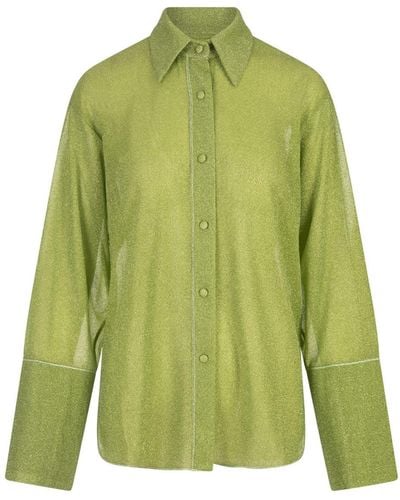 Oséree Lime Lumiere Shirt - Green