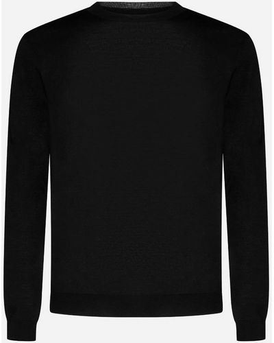 Low Brand Virgin Wool Sweater - Black