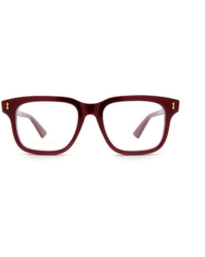 Gucci Eyeglasses - Red